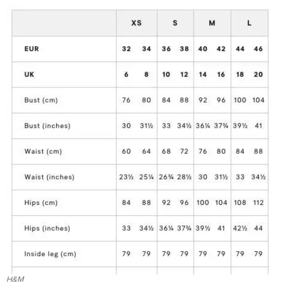 H&M Skinny High Waisted Ankle Jean - Size 32 - 10 / 12 Black - Picture 8 of 12